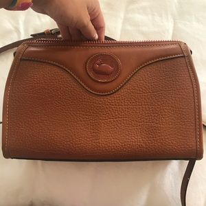 Leather crossbody purse